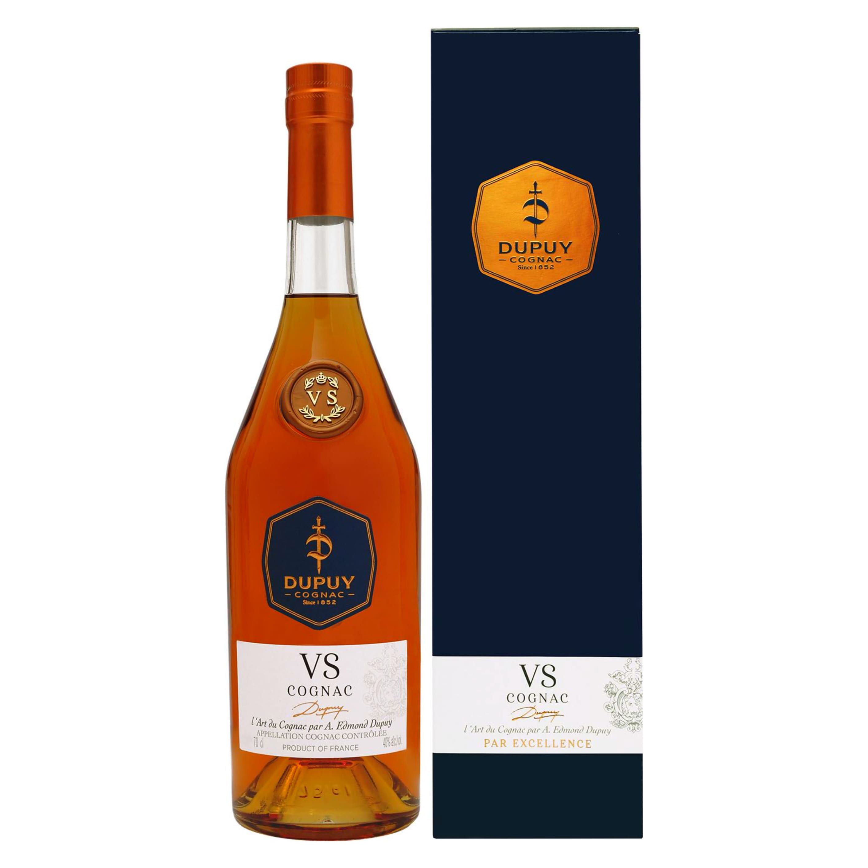 Коньяк Дюпюі VS 0,7л п/у, 40% Франція